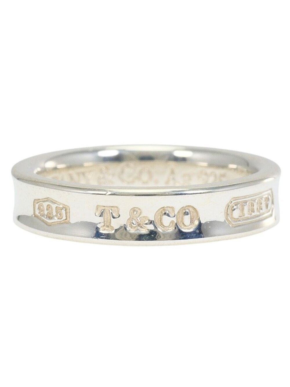 Tiffany & Co 1837 925 Sterling Silver Ring